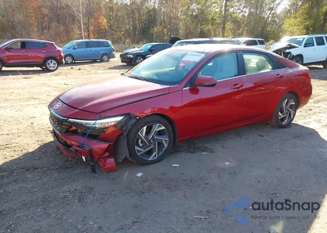 2025 Hyundai Elantra Limited from USA, damaged, VIN KMHLP4DG9SU871395